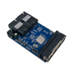 Switch Placa Rede Metro Gbic A + B + 4p Rj45 Gigabit C/fonte - Imagem 2